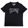 Kids Rawyalty Black Chenille T-Shirts