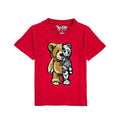 Kids Teddy Robot Chenille Crew Neck T-Shirts