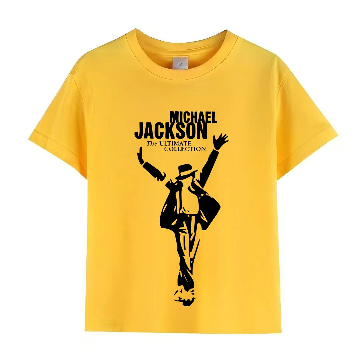 Kids Michael Jackson Rock T Shirt Crew Neck Short Sleeve Boys Girls Summer Casual Fashion Children Daily Tops