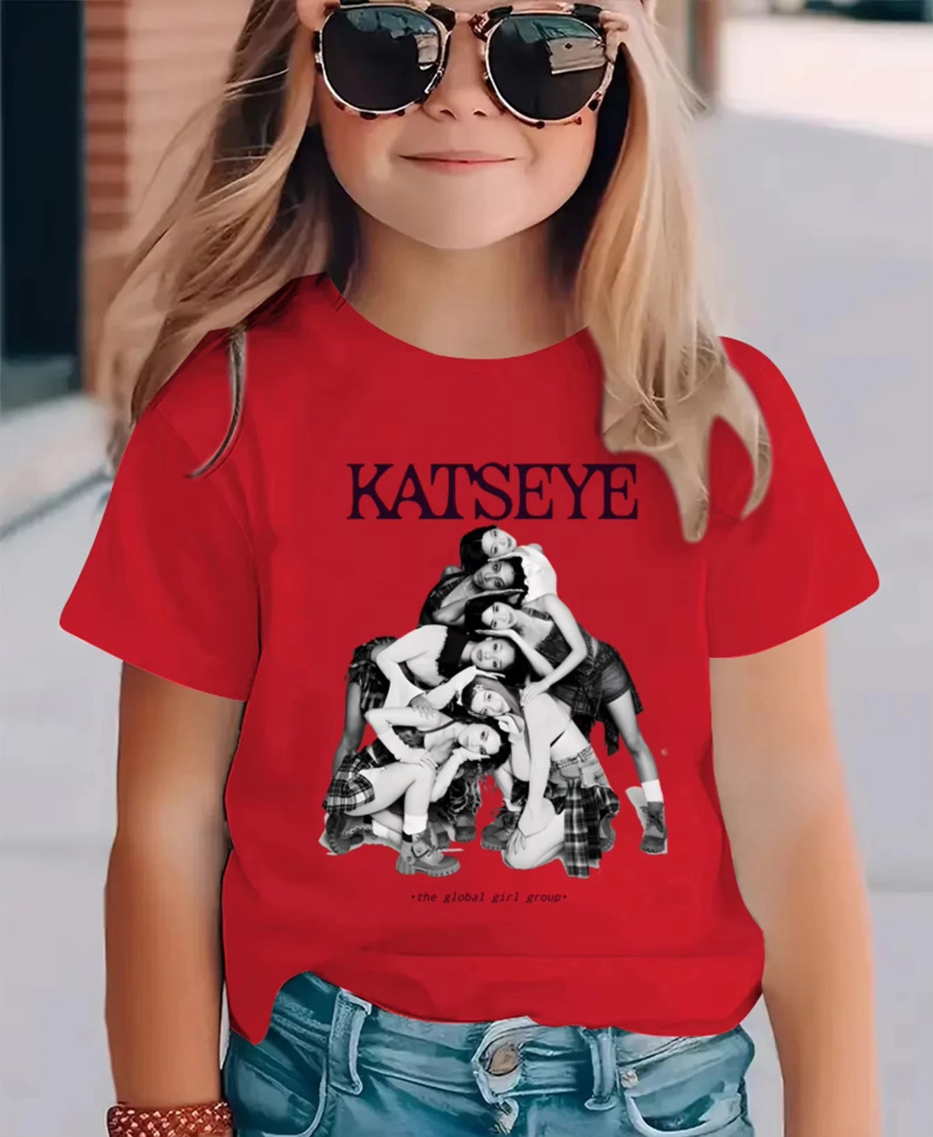 Summer Short Sleeved with Fashionable Patterns Children's Casual Cotton T-shirt for Daily Wear When Going Out with Children