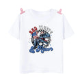 All American Dude Printed Boys Shirt 4th of July Kids Short Sleeve T-shirt Independence Day Child Outfit Children Summer Clothes