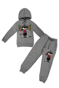 Kids "Cool Bunny" Hoodie and Jogger Set