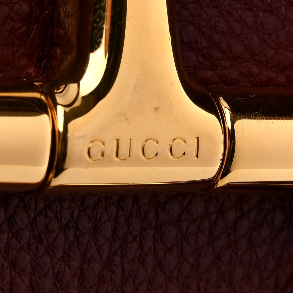Grained Calfskin Softbit Maxi Shoulder Bag Rosso Ancora