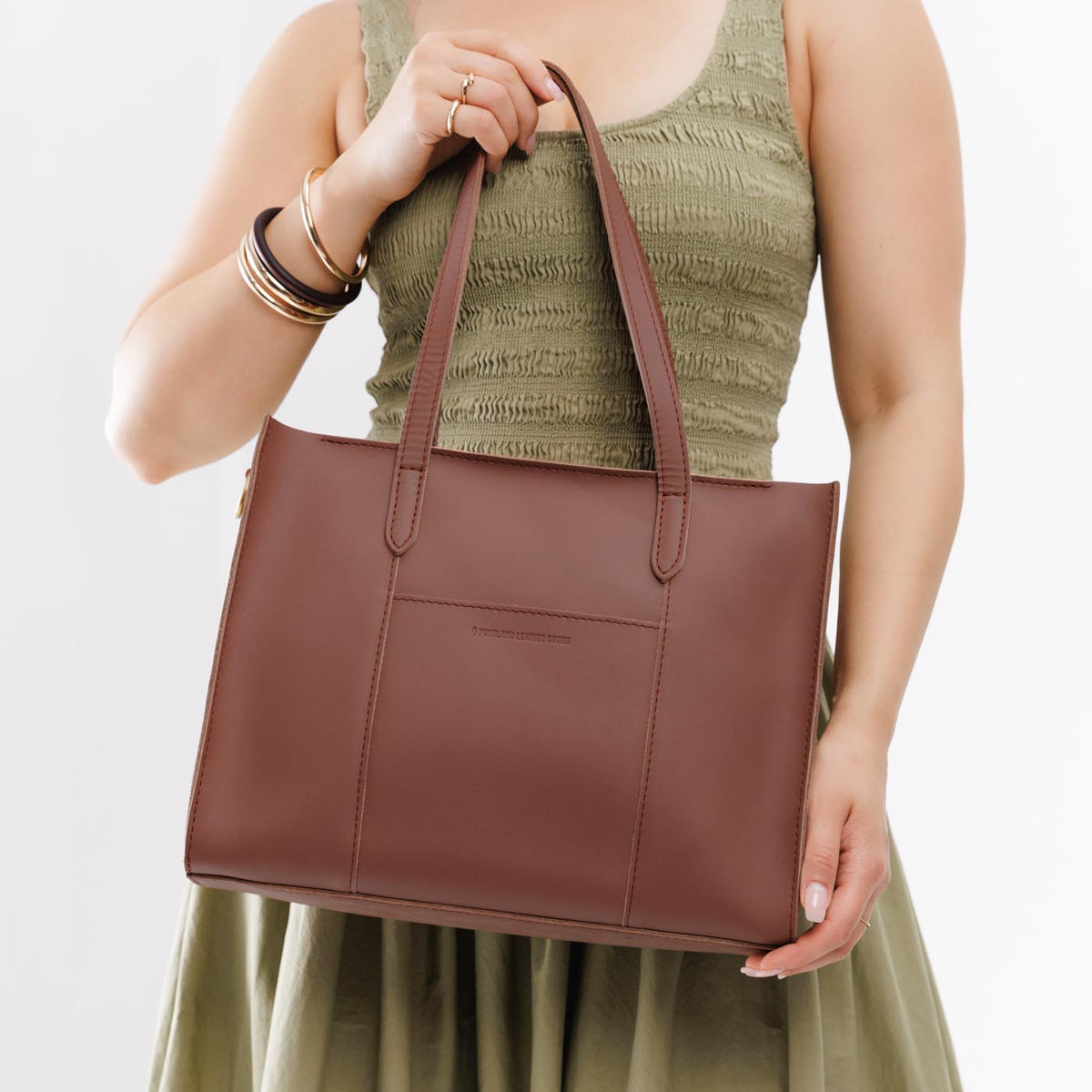 Large Lola Zipper Crossbody Tote